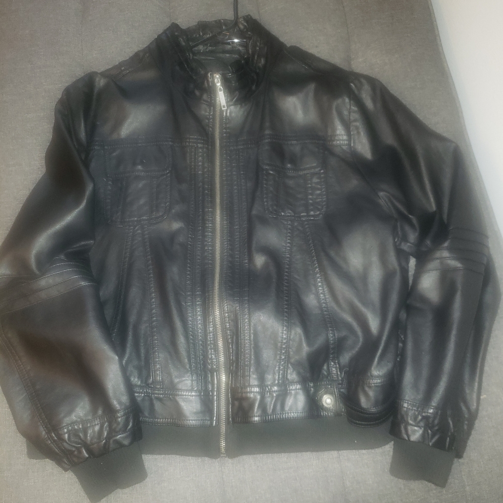 Leather jacket